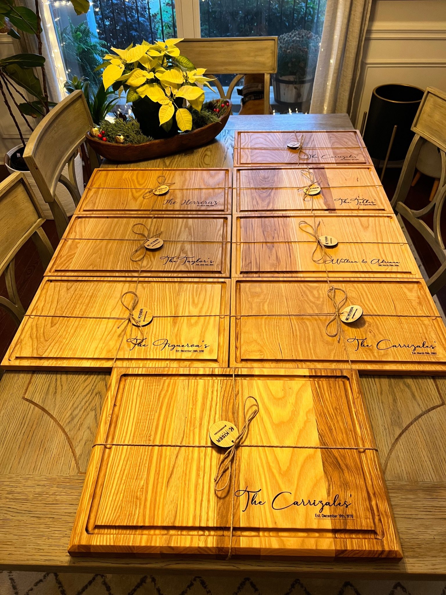 Custom Engraved Cutting Boards