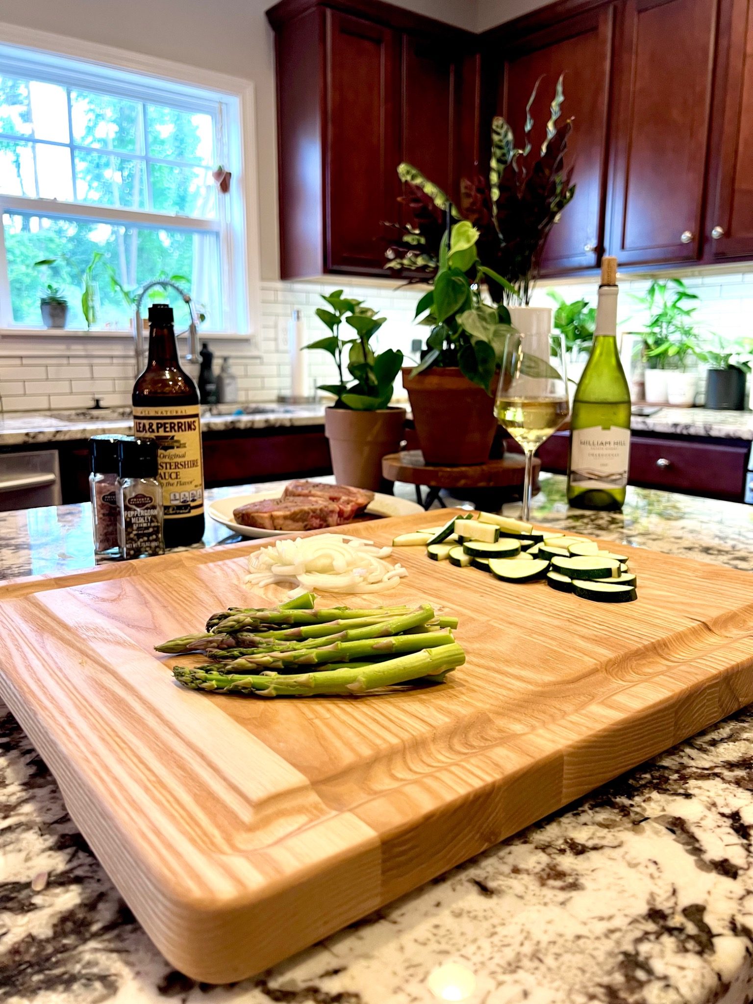 Oversized Butcher Block Cutting Board
