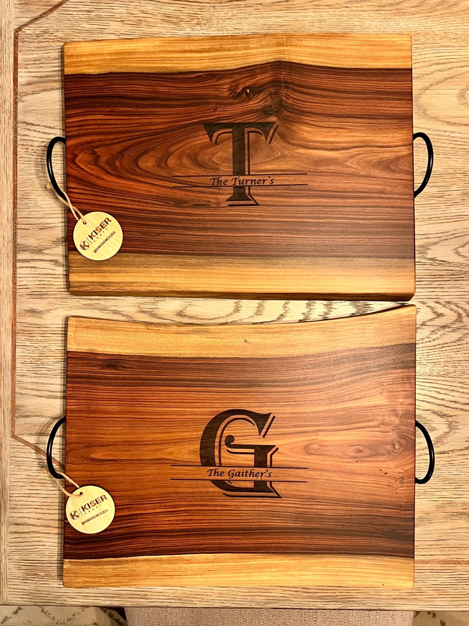 Walnut Serving Trays