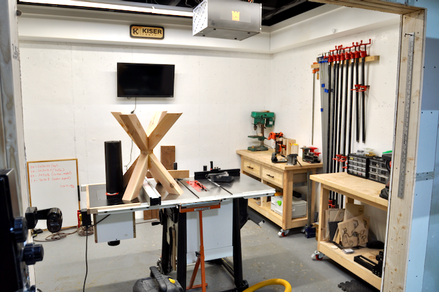 Kiser Craft woodworking workshop